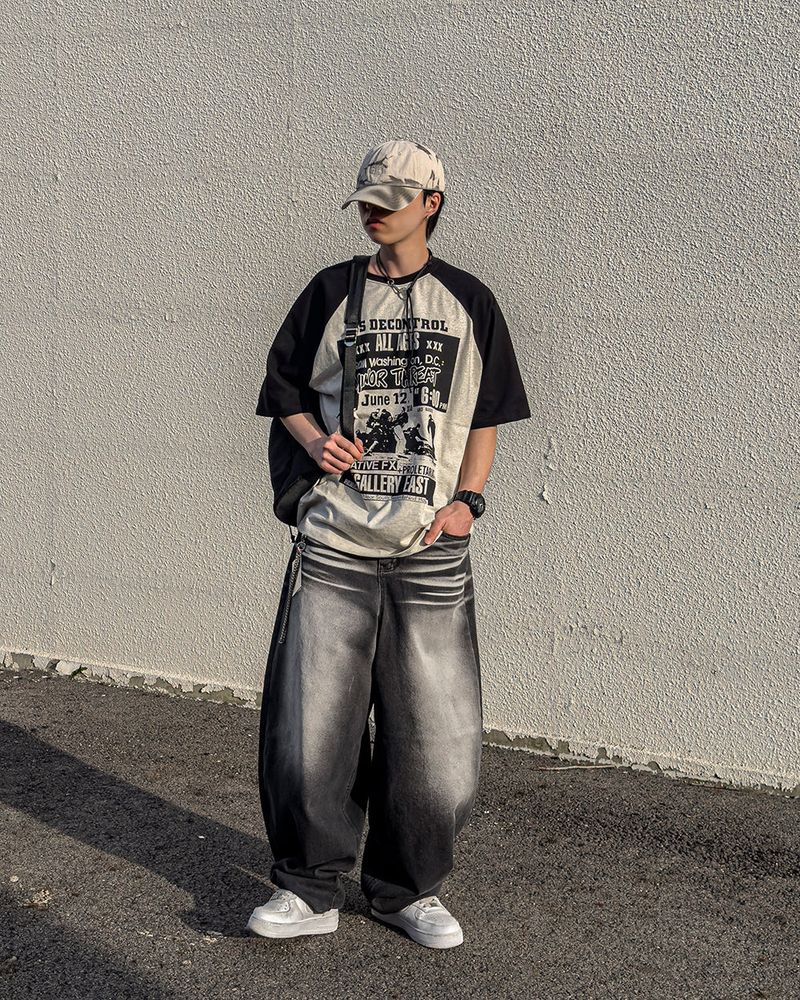 Control Raglan T-Shirts 3C