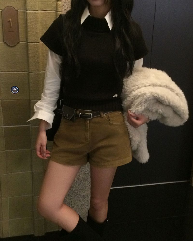 [ORIGINAL] Rain Corduroy Short Pants