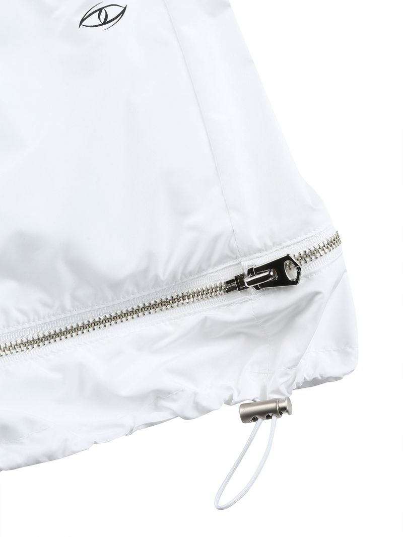 Define Human Detachable Mini Skirt WHITE