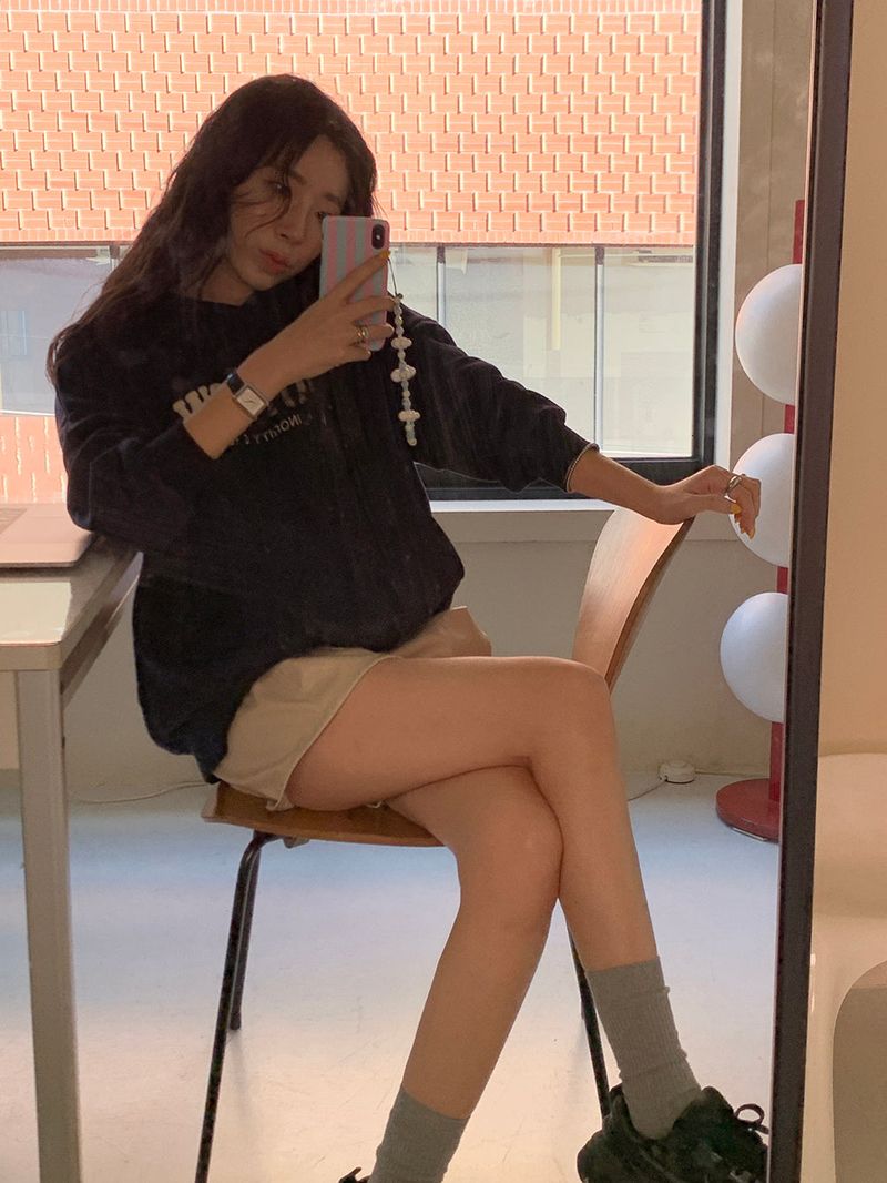 [MADE] Le Elle Leather Shorts