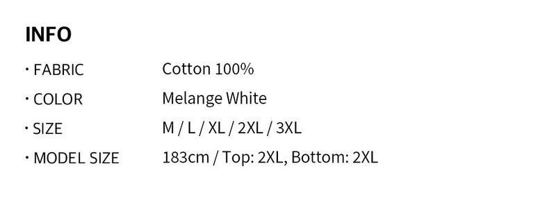 Core Small Logo Giant Fit Short Sleeve Melange White