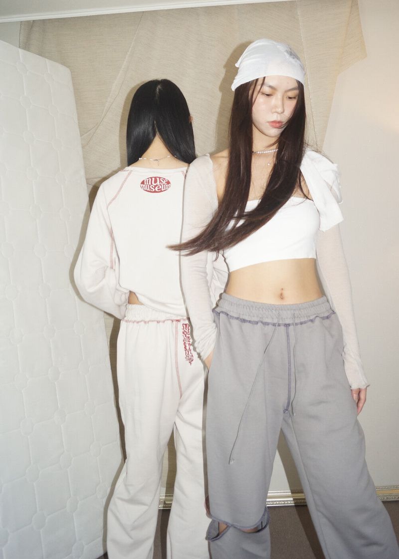 haku oriental sweatshirt [ivory]