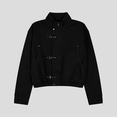 Garron Stand Collar Cotton Field Jacket