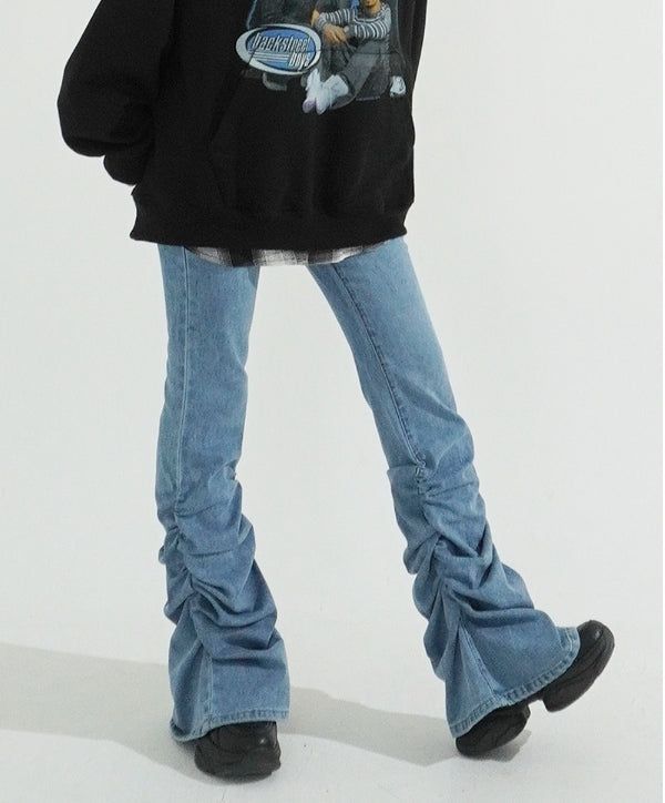 KIXI（キッシー）の「Wrinkle Slim Spandex Boots-cut Pants（Pants）」