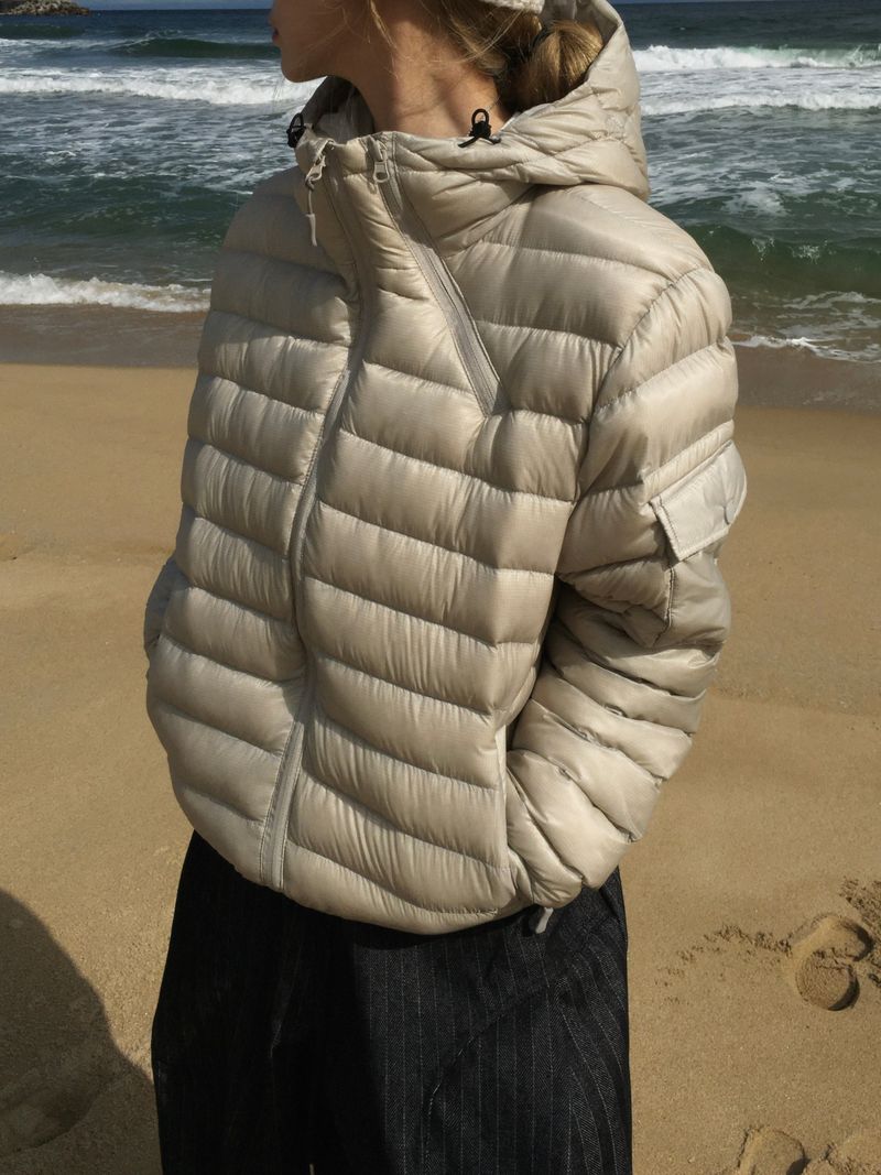 [Fill Power 600] Atomic Premium Down Hood Lightweight Padding (4c)