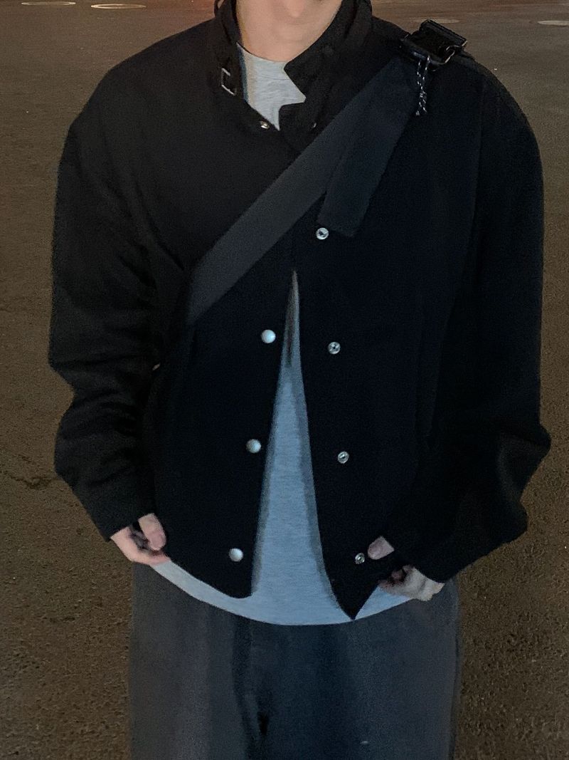  80's snap hunting jacket