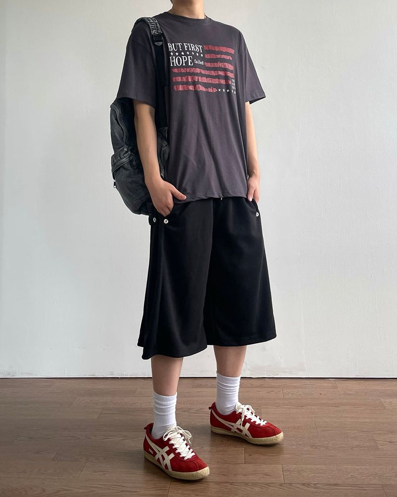 East Snap Bermuda Sweatpants
