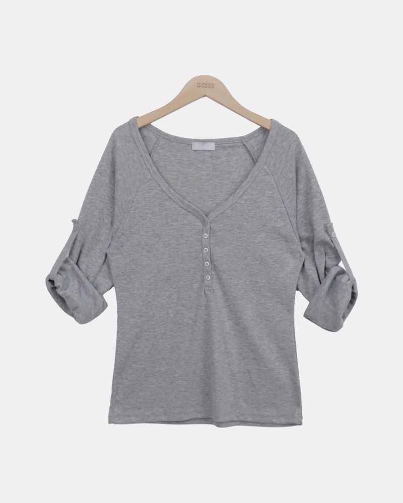 Siniz Roll-Up 7-Sleeve T-Shirt