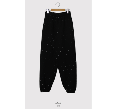 Heart Brushed Jogger Pants (2color)