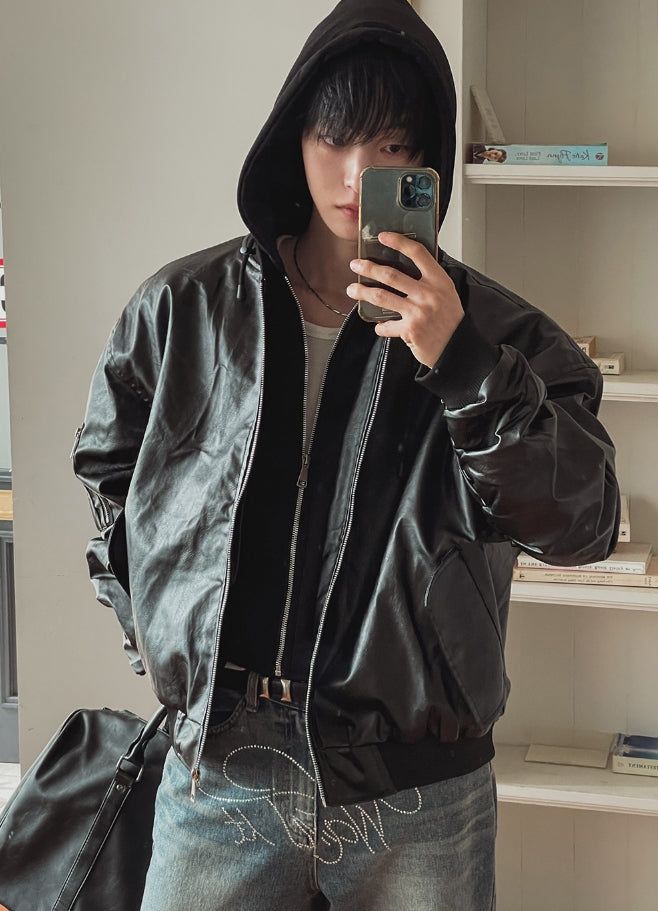 Wiz Hood Layered Double Padding