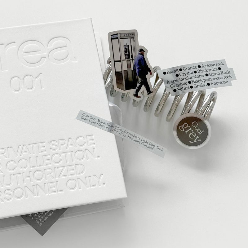 oab tone pack silver / scrap sticker set