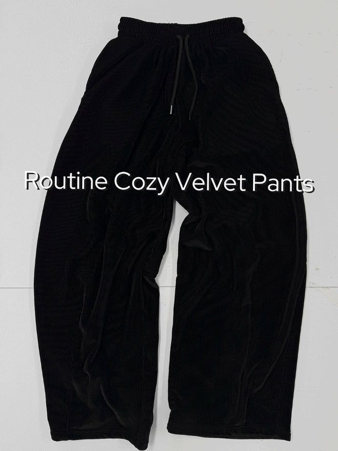 26SS★ Routine Velvet Pants