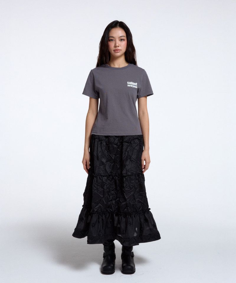 CALLOUT STANDARD TEE/ CHARCOAL