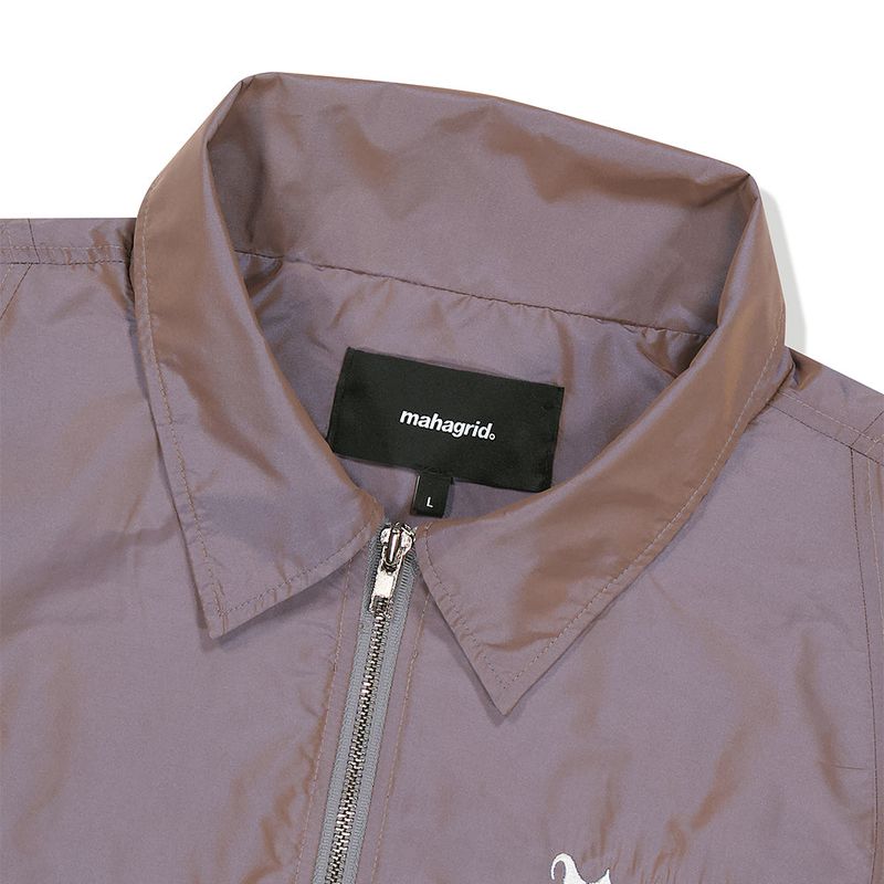 IRIDESCENT ZIP UP JACKET
