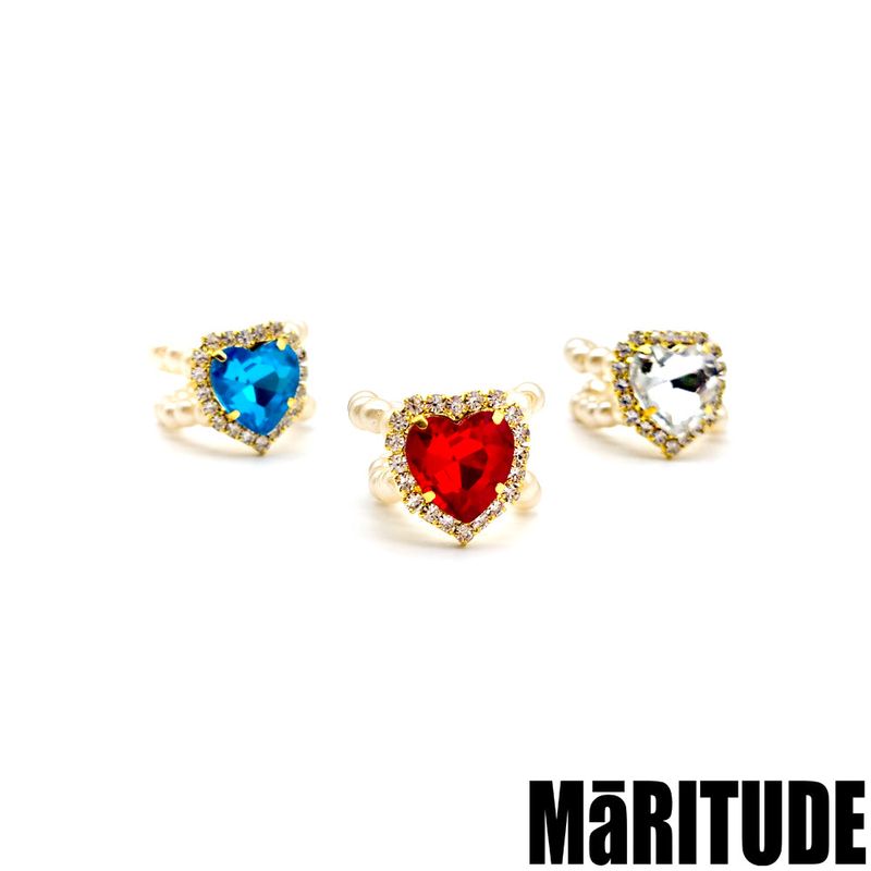 MaRITUDE（マリチュード）の「HEART BEAM RINGS (3COLOR)（Accessories）」
