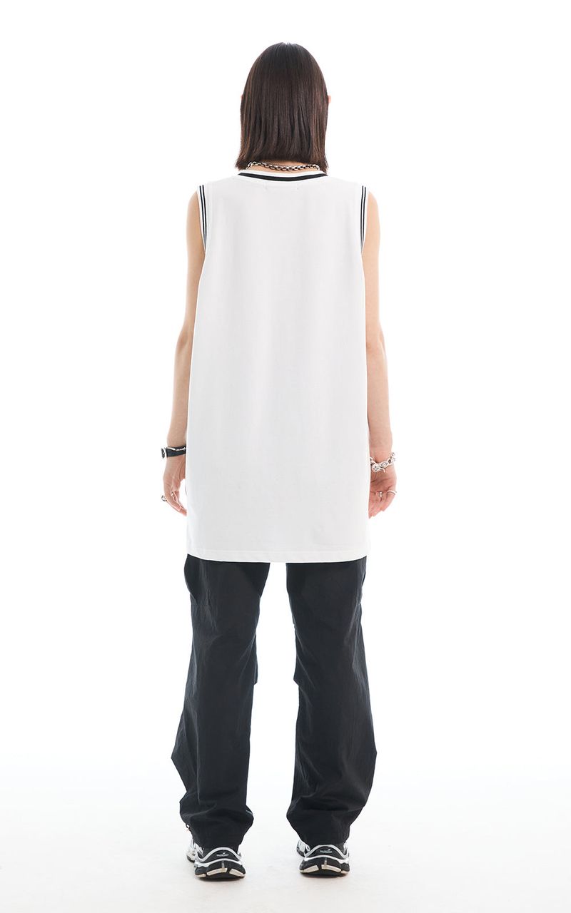 MIX LOGO SLEEVELESS_WHITE