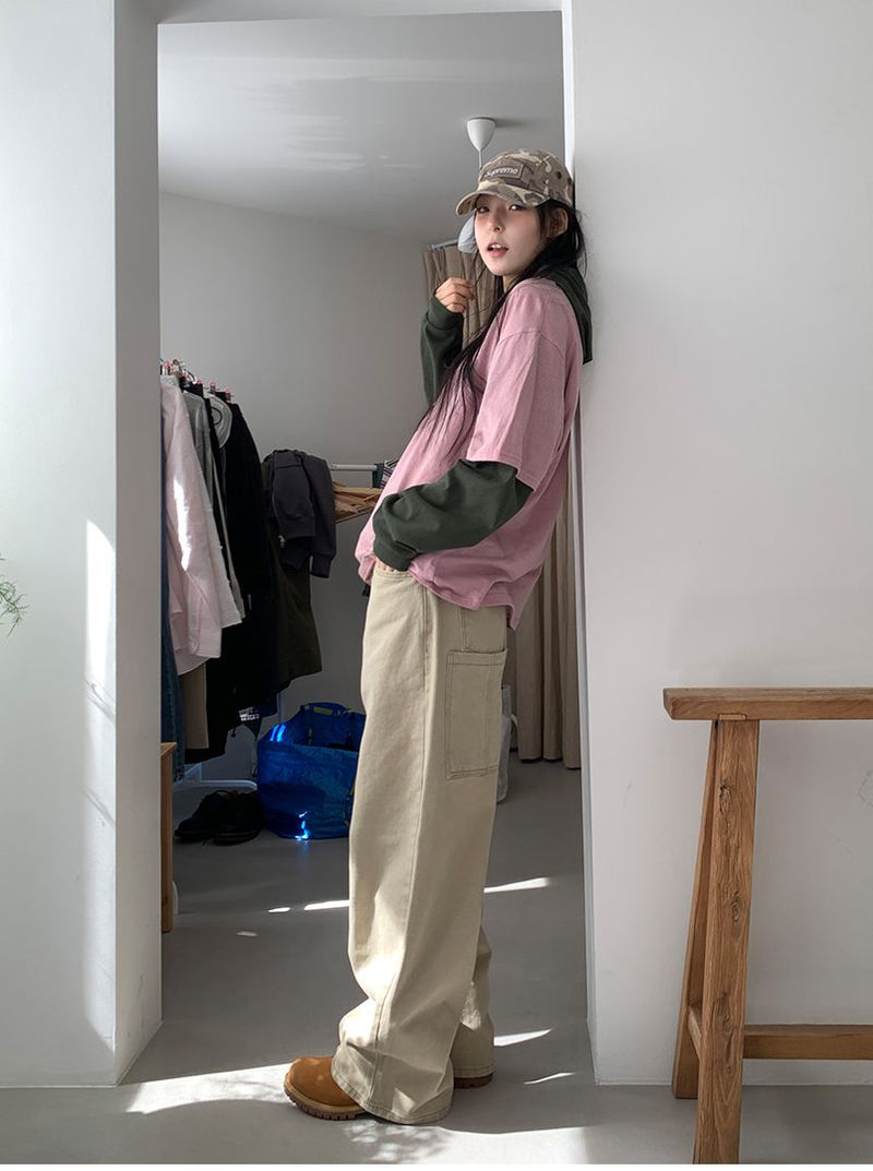 CUSTOM WIDE PANTS (3C)