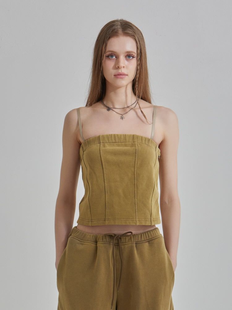 GATELESS（ゲートレス）の「BUNDLE SLEEVELESS TOP（Tops）」