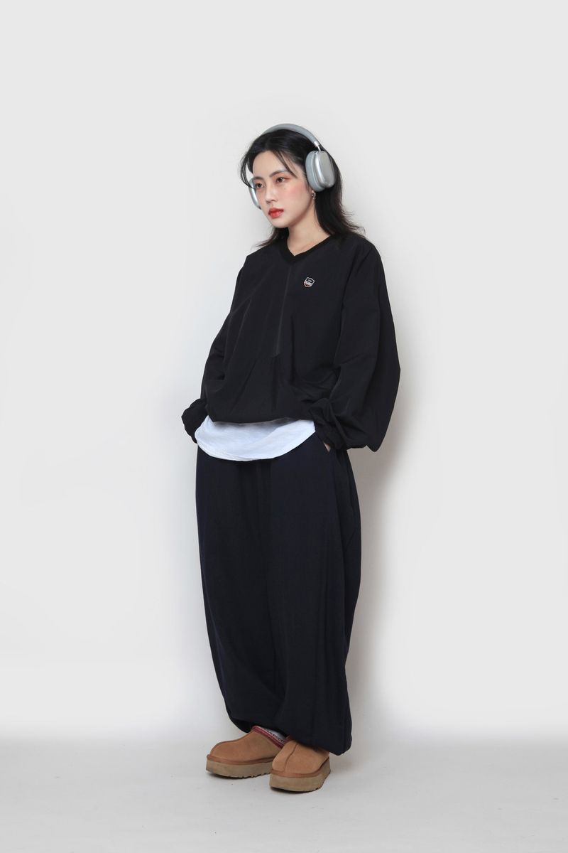 Anorak Warm-up String Sweatshirt