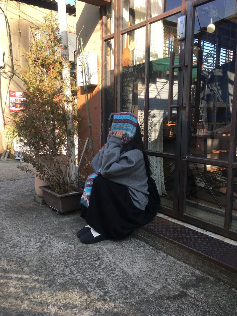 Handwarmer Wool Blouson