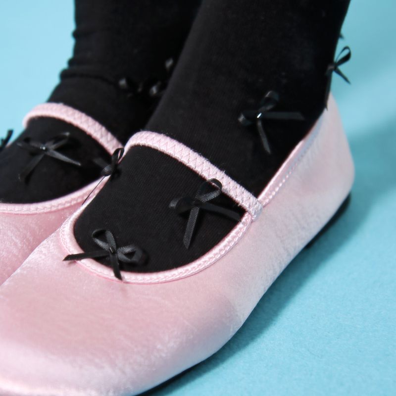 ribbon point socks (2colors)