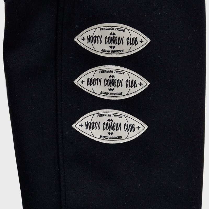SMILING EYES VARSITY ZIP-UP JACKET