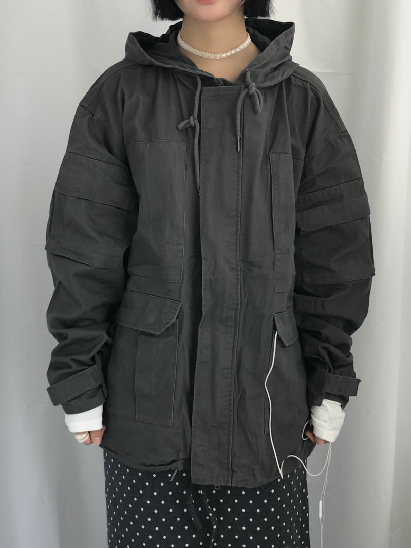 Vintage Pocket Half Bomber Jacket
