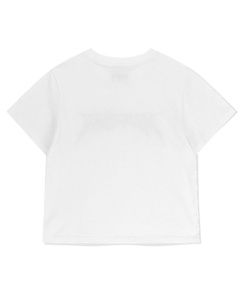 FLAME LOGO CROP TEE