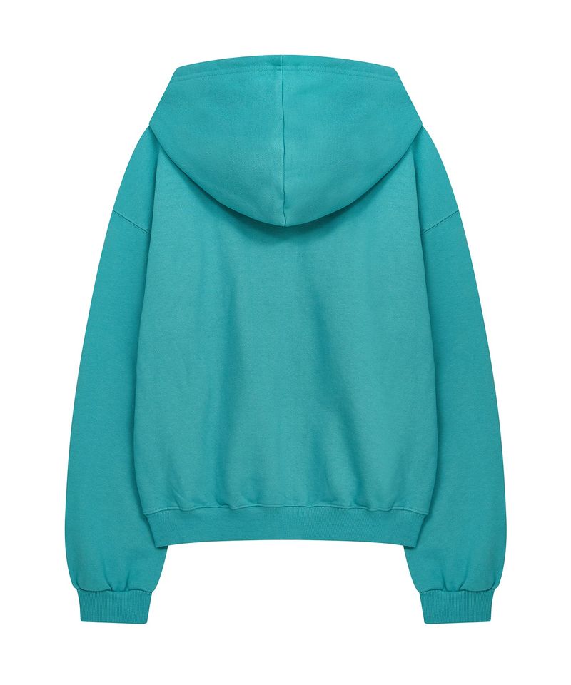 pt letter zip up (mint)
