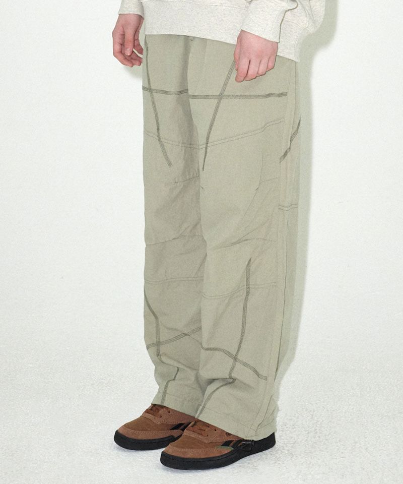 COVER STITCH PARACHUTE PANT