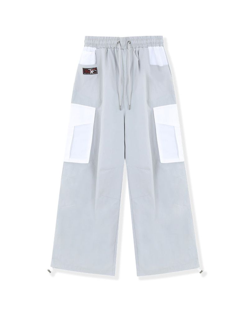 26SS★ Patch Nylon Curved Pants