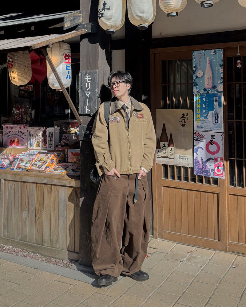 Cuff Bizo Balloon Cotton Pants