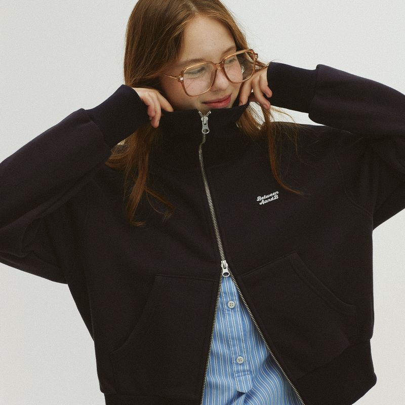 TWO-WAY SAILOR ZIP-UP_NAVY