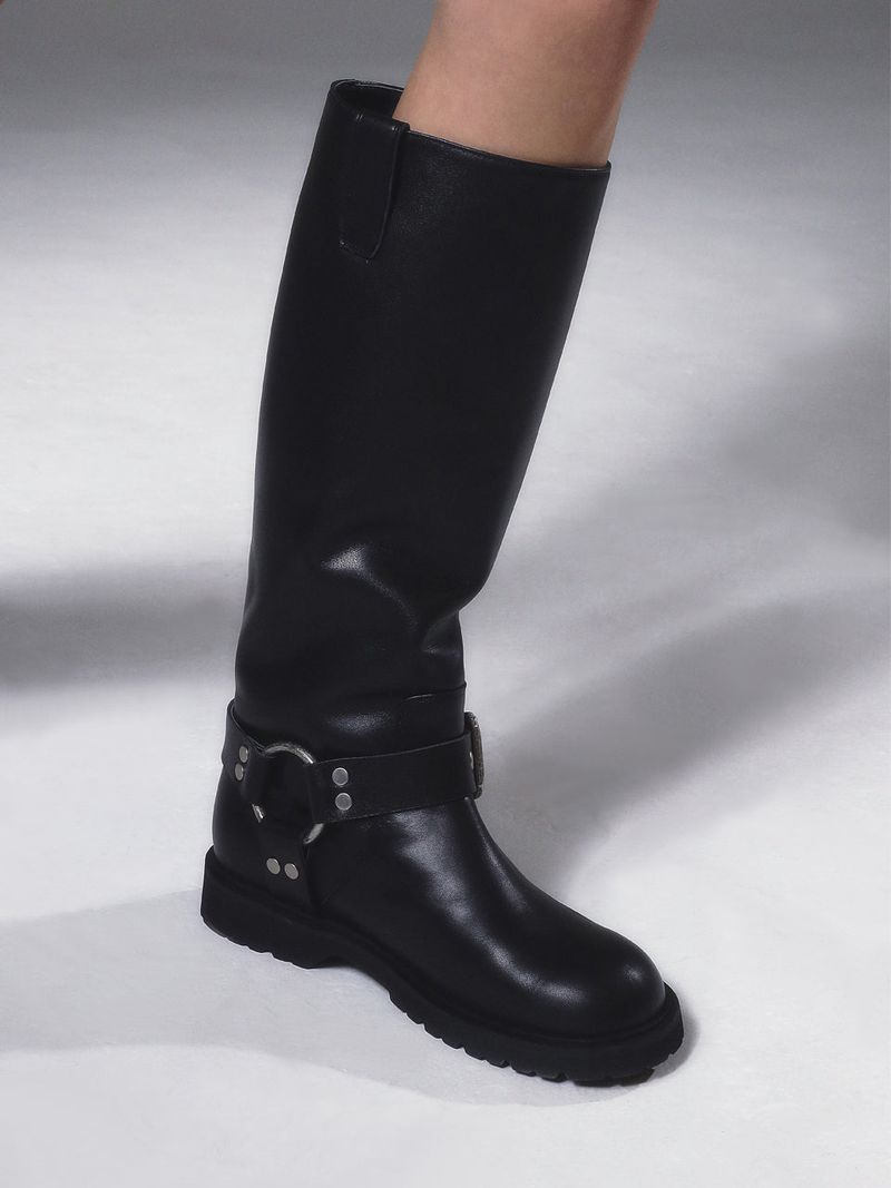 Biker Long Boots black