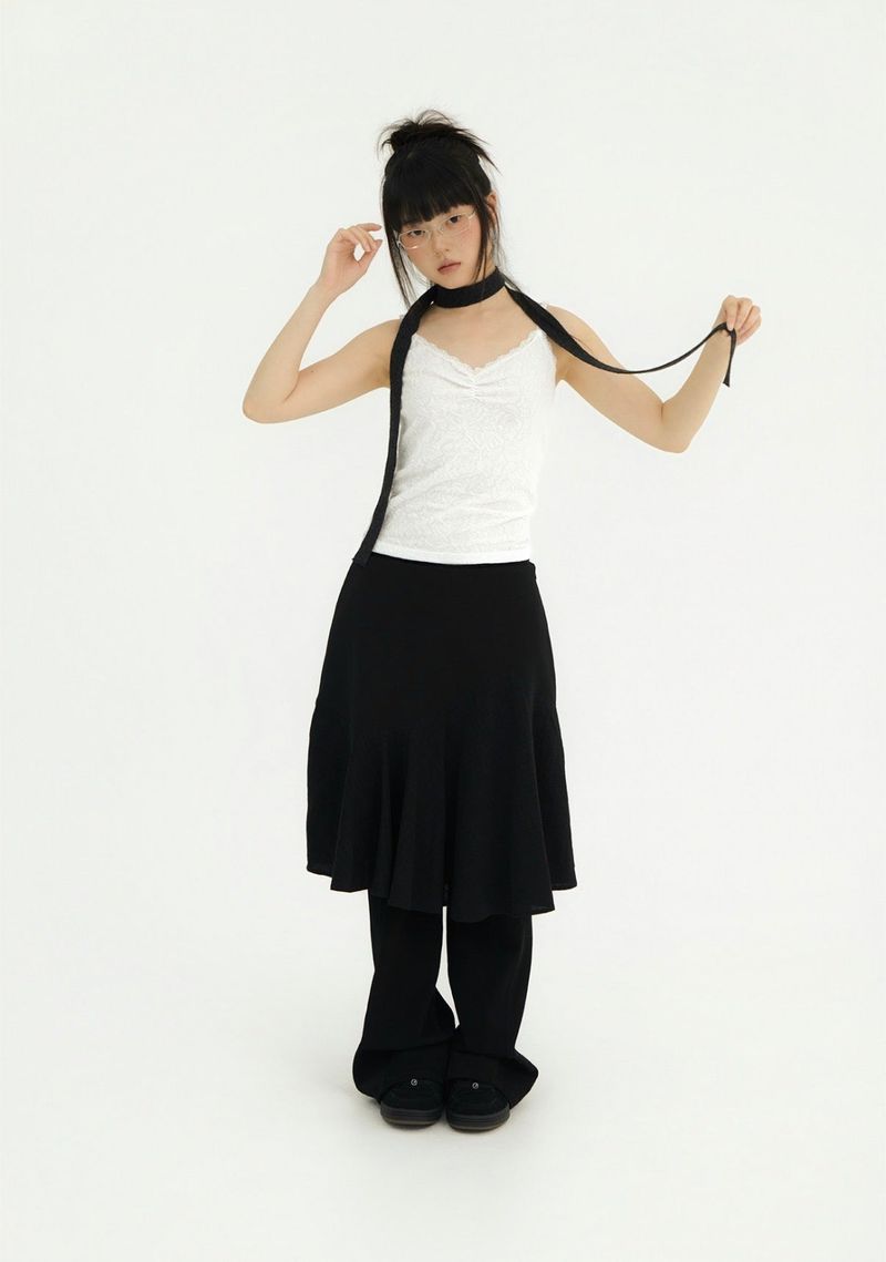BUTTON LOW BOOTS-CUT PT BLACK