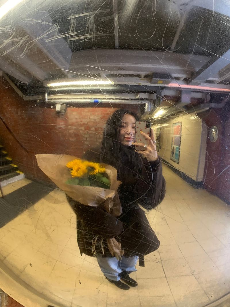 [MADE] reelfi high neck wool bouquet handmade coat