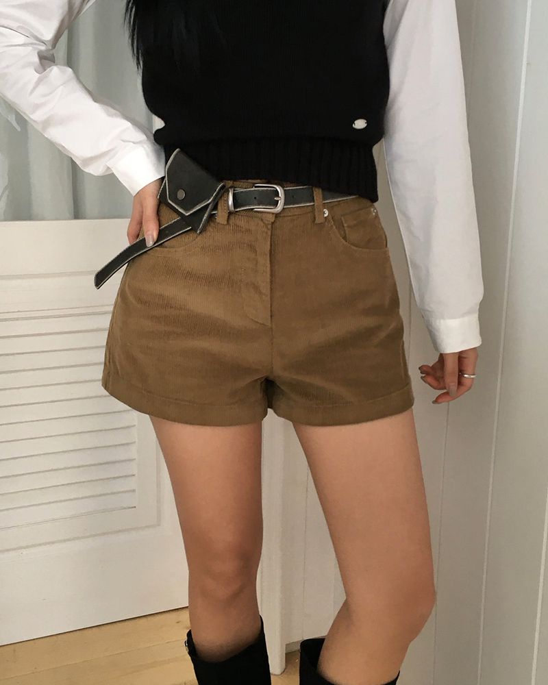 [ORIGINAL] Rain Corduroy Short Pants