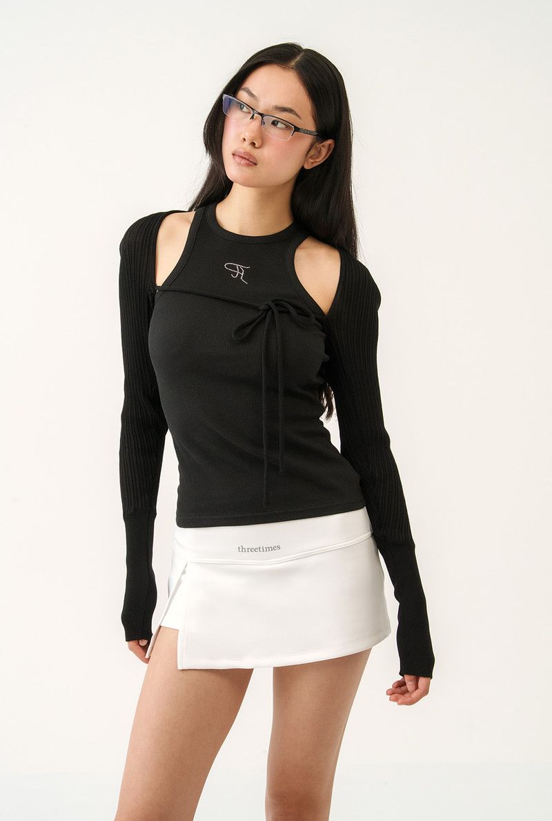 Lit bolero - black