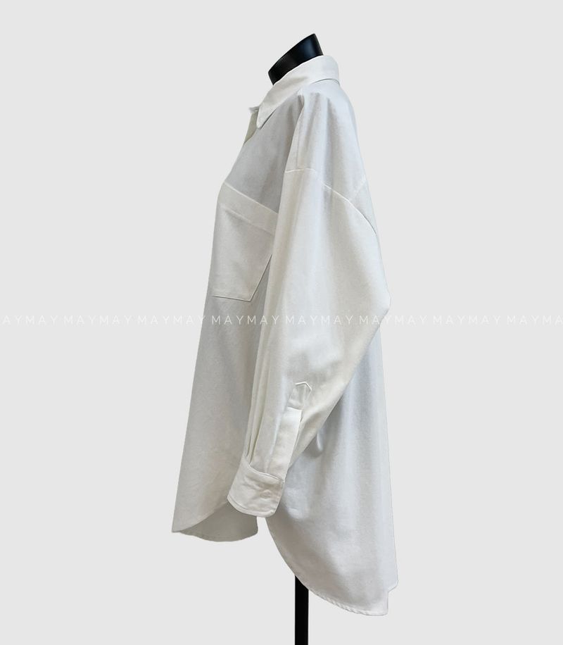 Peach Napping Oversized Fit Shirt