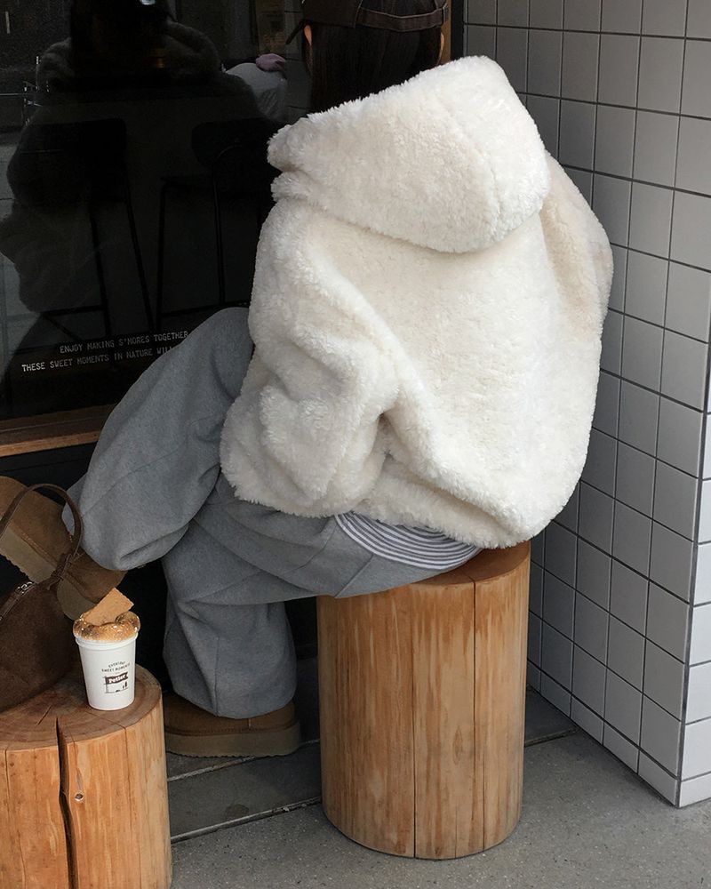[ORIGINAL] Hershey Boa Hooded Jumper