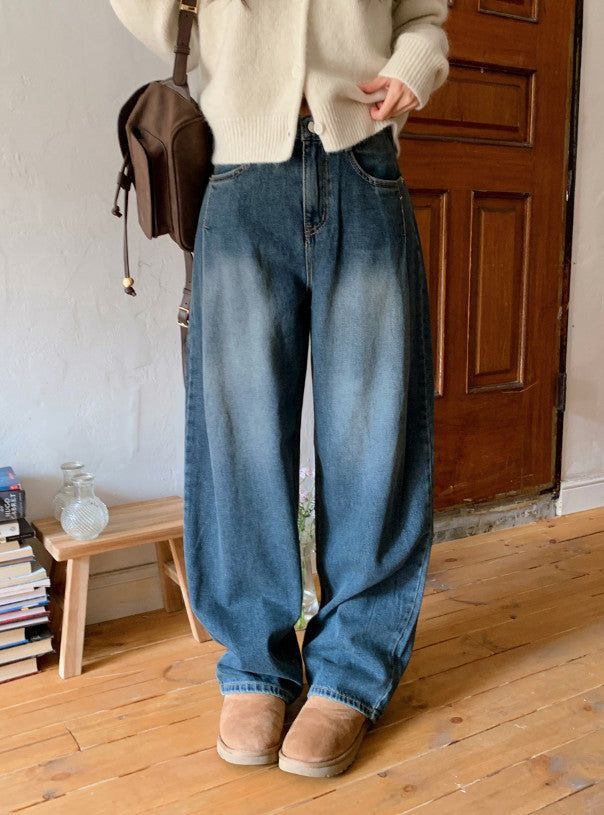 SHOPPERLAND(ショッパーランド)の「AR Tuck Wide Denim Pants (3color)(Pants)」