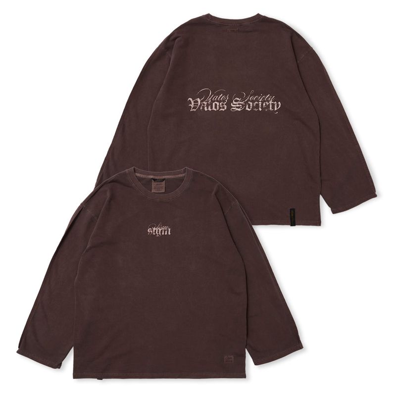 STIGMA(スティグマ)の「PIGMENT ML LONG SLEEVES BROWN(Tops)」