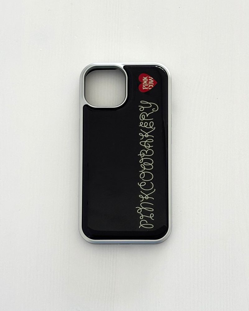 【MADE】 Curly Logo phonecase (brown)