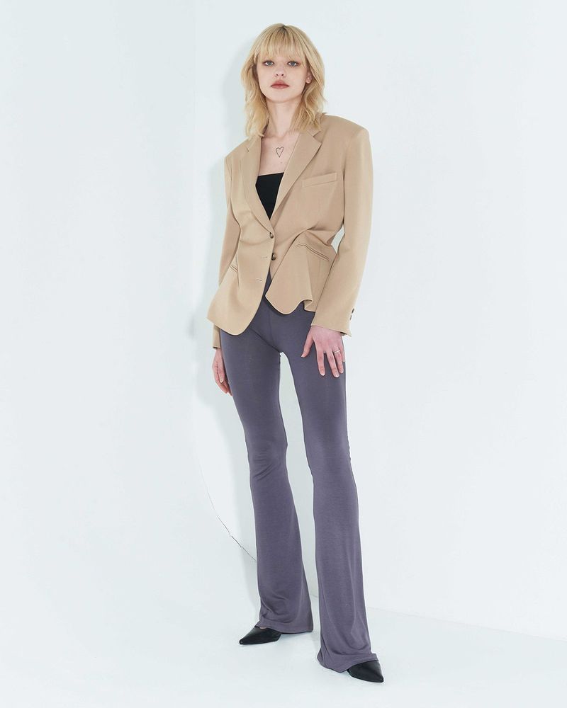 DOZI - Pinched Tailored Jacket _ Beige