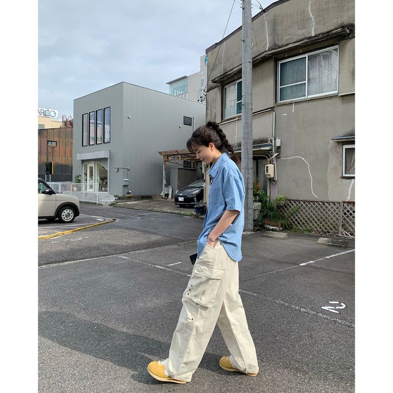 Mundeely denim shirt