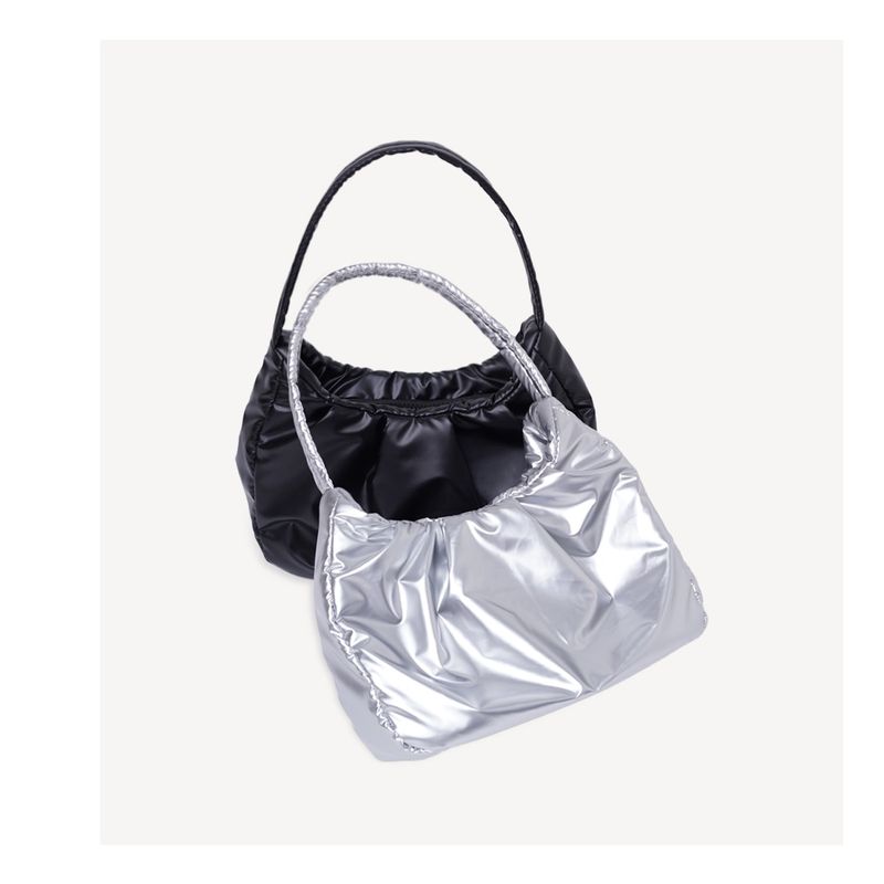PADDED HOBO SHOULDER BAG