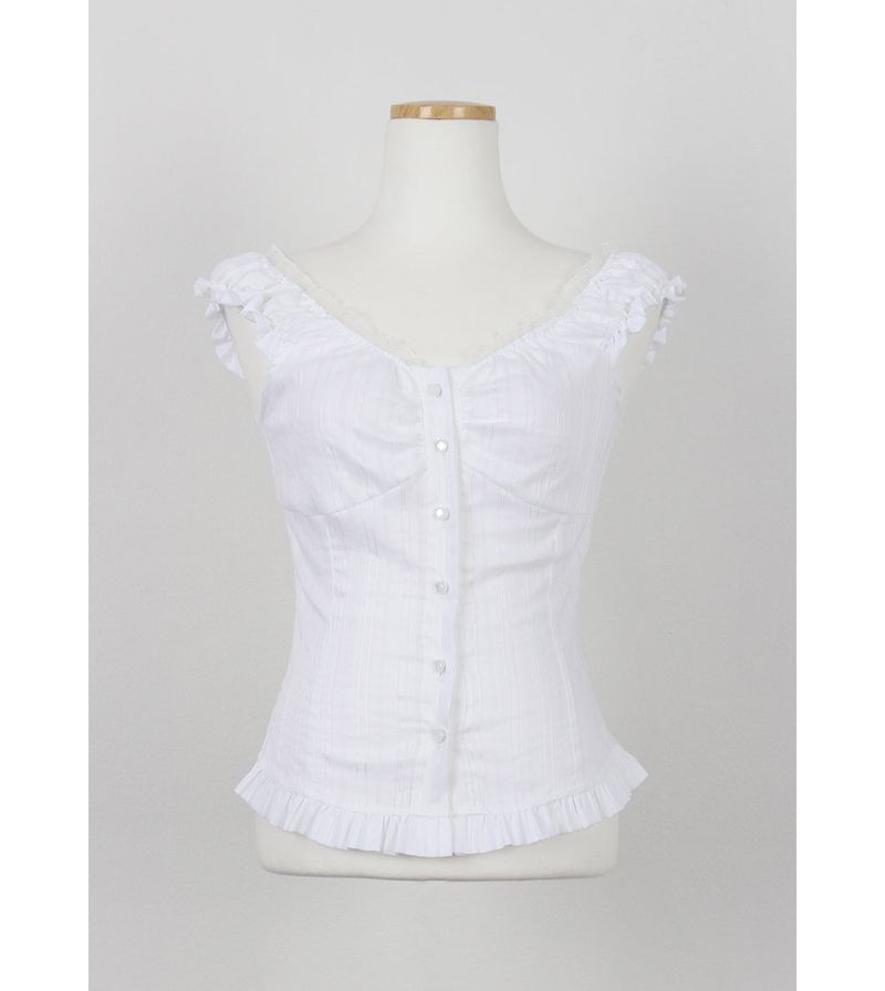 FRILL LACE BLOUSE