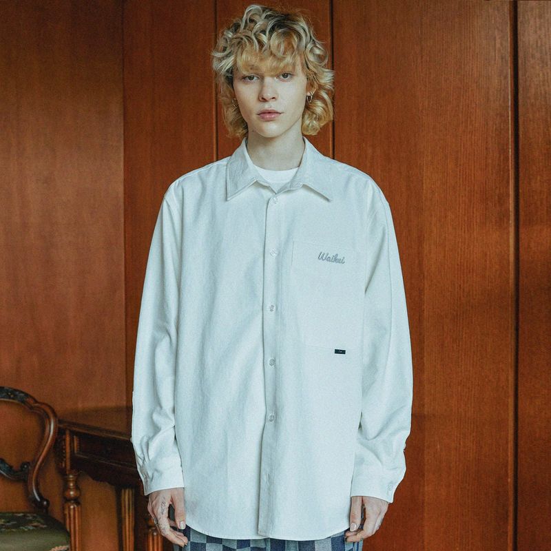 Oxford over fit shirts