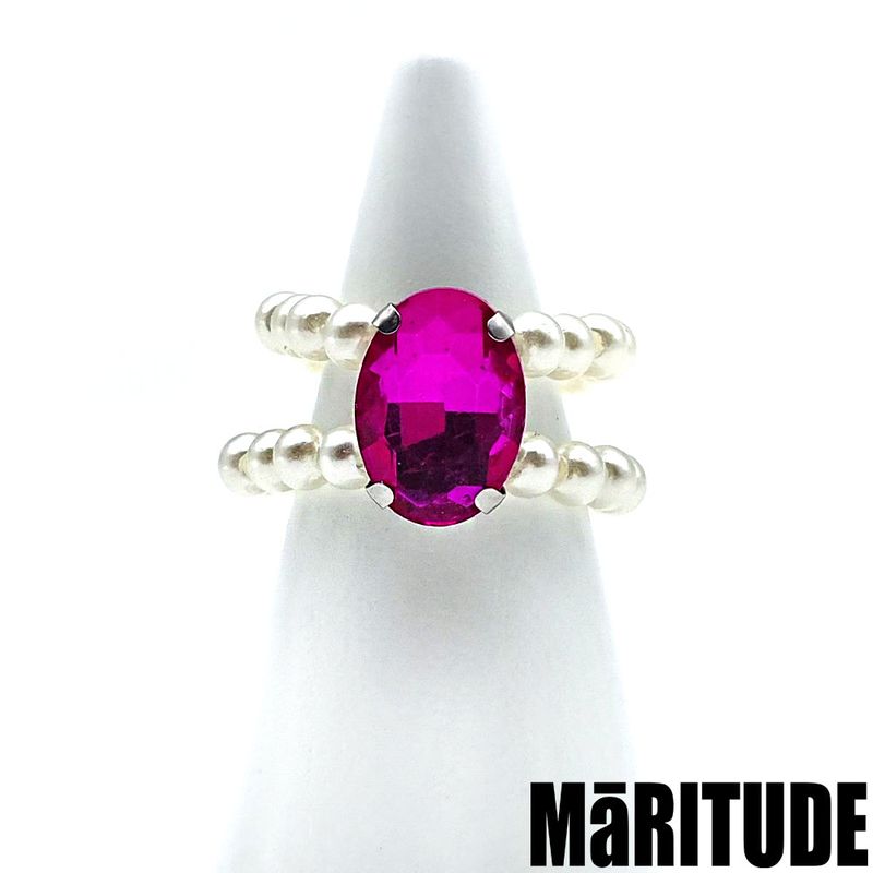 CIRCLE CUBIC RINGS (3COLOR)