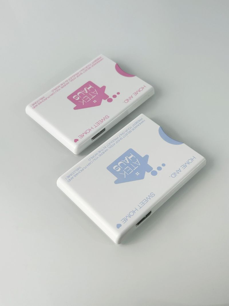 House Magsafe Button Card Pocket(Blue)